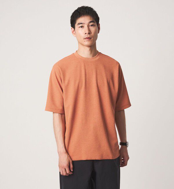 UNITED ARROWS green label relaxing「Somarti ワッフル クルーネック 半袖 Tシャツ -遮熱・UVカット・吸水速乾-」|Tシャツ・カットソー|