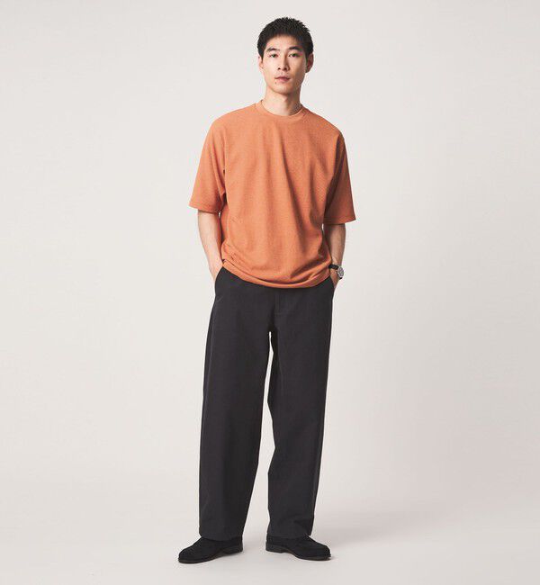 UNITED ARROWS green label relaxing「Somarti ワッフル クルーネック 半袖 Tシャツ -遮熱・UVカット・吸水速乾-」|Tシャツ・カットソー|
