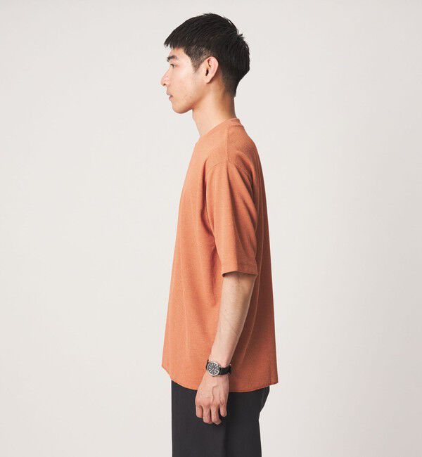 UNITED ARROWS green label relaxing「Somarti ワッフル クルーネック 半袖 Tシャツ -遮熱・UVカット・吸水速乾-」|Tシャツ・カットソー|