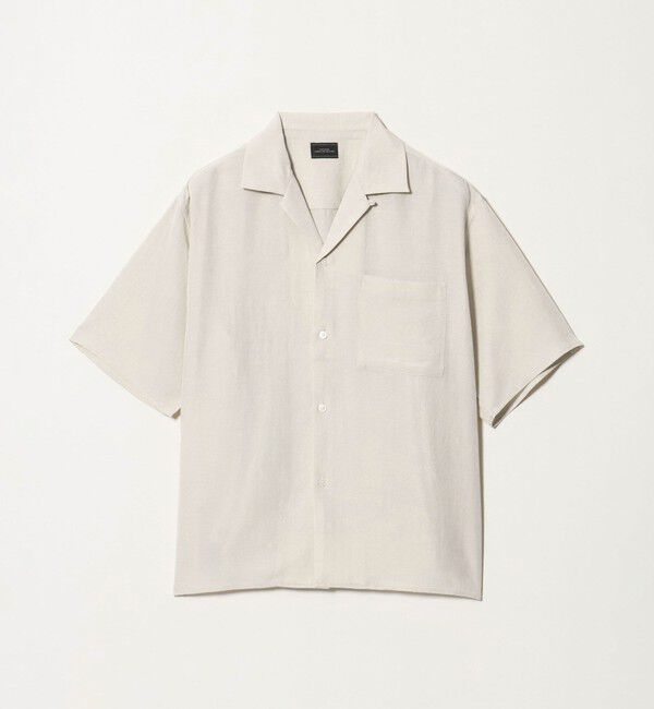 UNITED ARROWS green label relaxing「スラブ オープンカラー 半袖 シャツ」|シャツ・ブラウス|