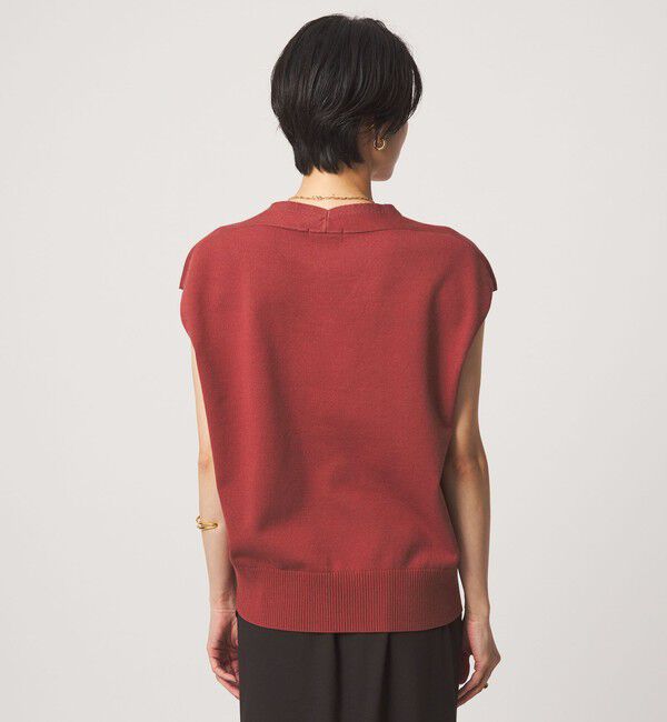 UNITED ARROWS green label relaxing「Vネック ニット ベスト」|ベスト・ジレ|