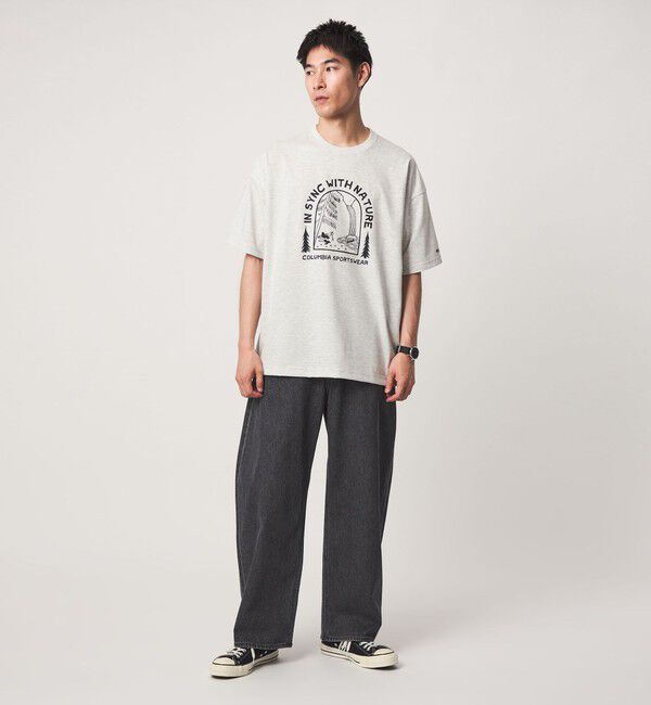 UNITED ARROWS green label relaxing「【別注】＜Columbia＞GLR Jonas グラフィック 半袖 Tシャツ」|Tシャツ・カットソー|