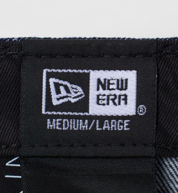 UNITED ARROWS green label relaxing「【別注】＜NEW ERA＞9TWENTY ダメージ デニム LA キャップ ネイビー」|キャップ・キャスケット|