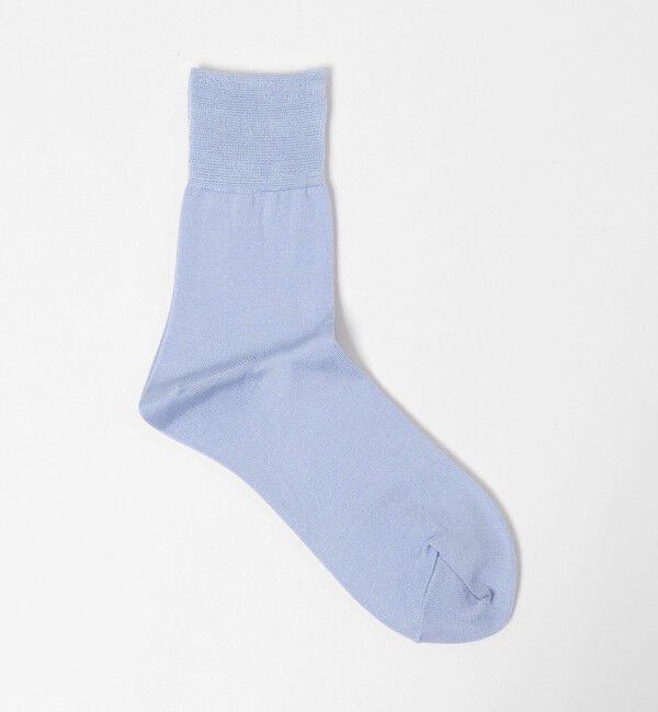 STEVEN ALAN「＜Steven Alan＞シルク ミックス ショート ソックス」|ソックス|LT.BLUE