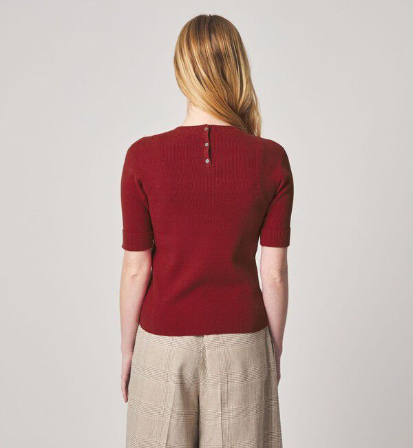 STEVEN ALAN「＜Steven Alan＞リブ プルオーバー ニット」|ニット・セーター|