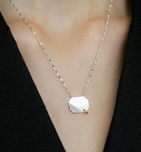 BEAUTY&YOUTH UNITED ARROWS「＜LAPUIS＞Bijou Plate ネックレス」|ネックレス|その他1