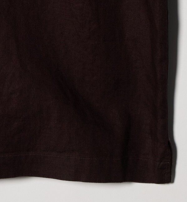 BEAUTY&YOUTH UNITED ARROWS「HI-LINE シュリンク リネン ハーフ スリーブ シャツ」|シャツ・ブラウス|