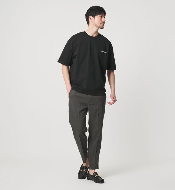 BEAUTY&YOUTH UNITED ARROWS「【WEB限定 WARDROBE SMART】リラックステーパード クール Tシャツ【抗菌防臭・接触冷感】」|Tシャツ・カットソー|