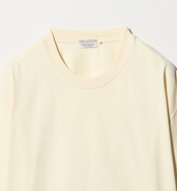 BEAUTY&YOUTH UNITED ARROWS「ギザ ガーメントダイ クロップド Tシャツ」|Tシャツ・カットソー|
