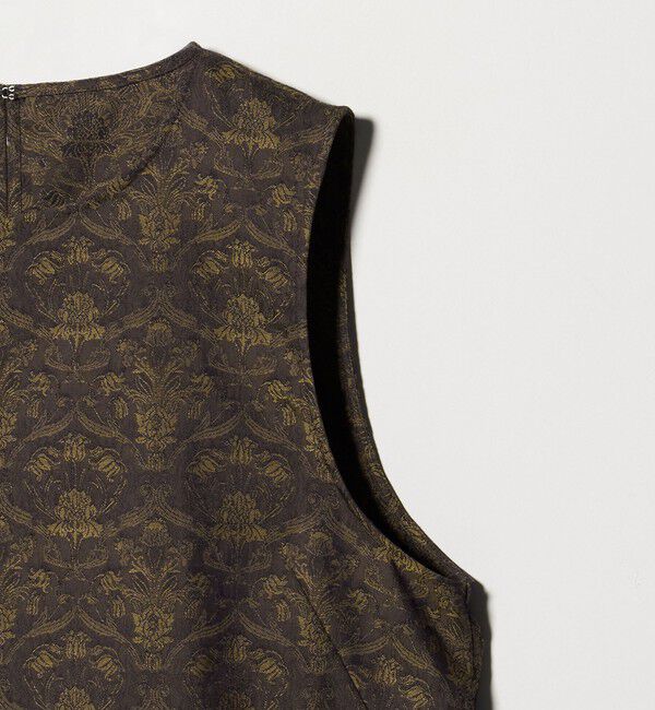 STEVEN ALAN「＜Steven Alan＞ジャガード タンクトップ ブラウス」|シャツ・ブラウス|