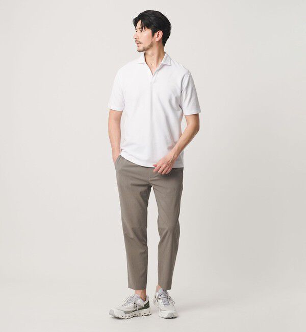 BEAUTY&YOUTH UNITED ARROWS「【WEB限定 WARDROBE SMART】サマーファンクション スキニー クロップドパンツ【吸水速乾】」|チノ|