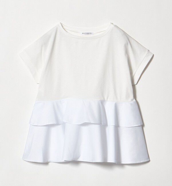 BEAUTY&YOUTH UNITED ARROWS「【WEB限定】ペプラム ショートスリーブプルオーバー」|Tシャツ・カットソー|