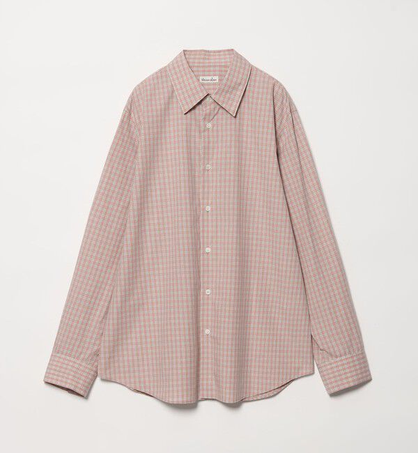 STEVEN ALAN「＜Steven Alan＞コットン ミニ チェック シャツ」|シャツ・ブラウス|