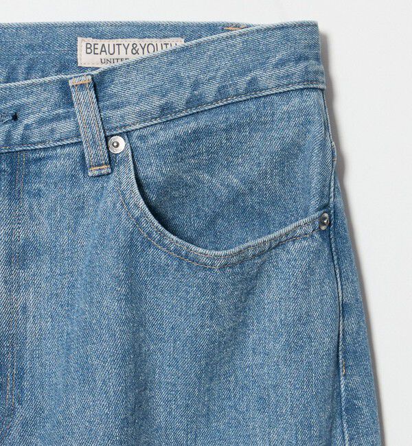 BEAUTY&YOUTH UNITED ARROWS「ハイツイスト フェード デニム パンツ クラシック NO.7」|チノ|