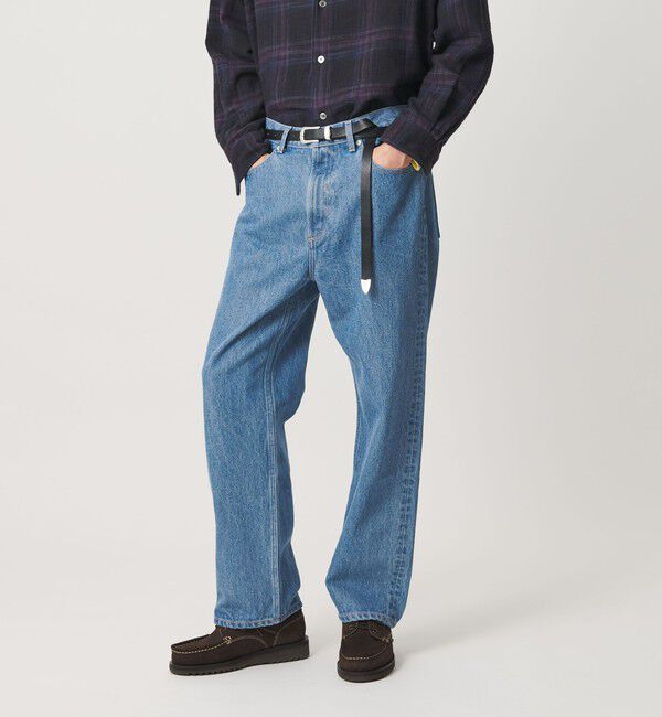 BEAUTY&YOUTH UNITED ARROWS「ハイツイスト フェード デニム パンツ クラシック NO.7」|チノ|