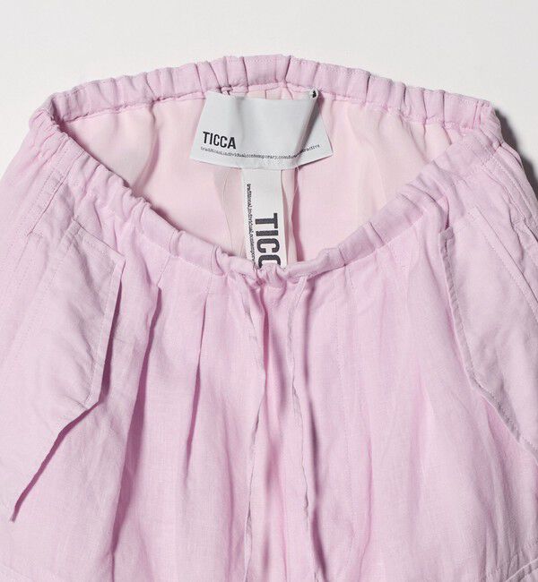 UNITED ARROWS「＜TICCA＞カーゴパンツ LT.PINK」|カーゴ|