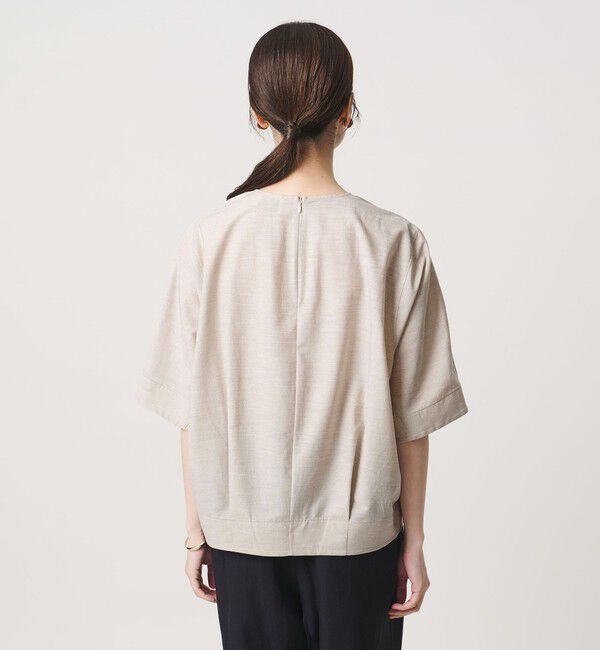 UNITED ARROWS「トリコット ジャージー フォーム Tシャツ」|Tシャツ・カットソー|