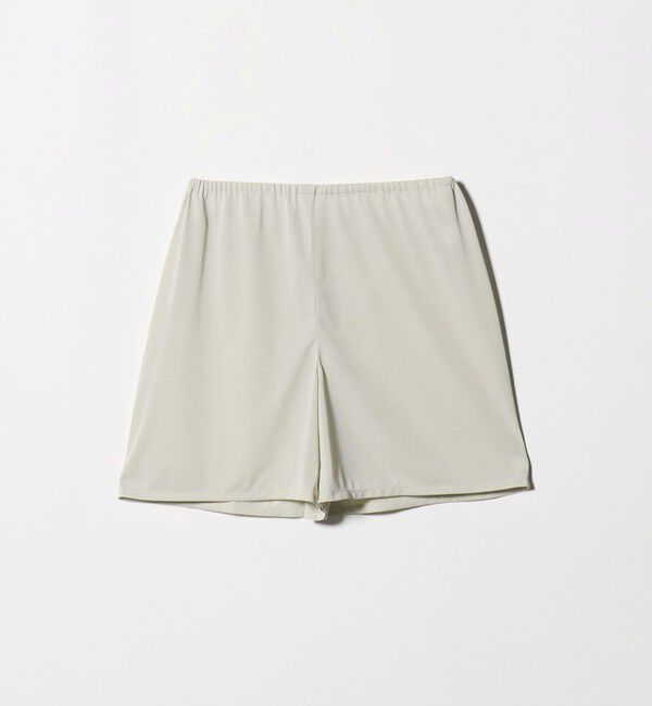 UNITED ARROWS「サテン クリーン ポケット パンツ OFF WHITE ‐ウォッシャブル‐」|カーゴ|