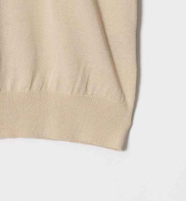 UNITED ARROWS「クロシェ ポロニット ‐ウォッシャブル‐」|ニット・セーター|
