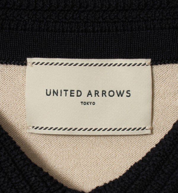 UNITED ARROWS「クロシェ ポロニット ‐ウォッシャブル‐」|ニット・セーター|