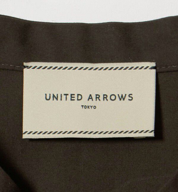 UNITED ARROWS「シルキー ピンタック フレンチスリーブ ブラウス ‐ウォッシャブル‐」|シャツ・ブラウス|