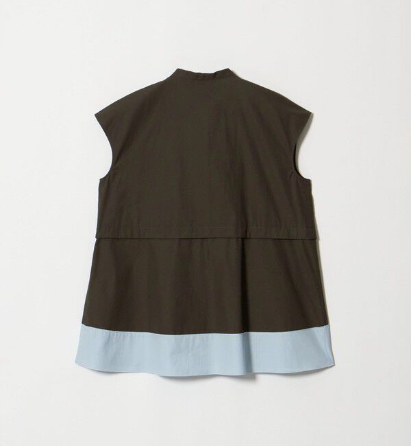 UNITED ARROWS「シルキー ピンタック フレンチスリーブ ブラウス ‐ウォッシャブル‐」|シャツ・ブラウス|