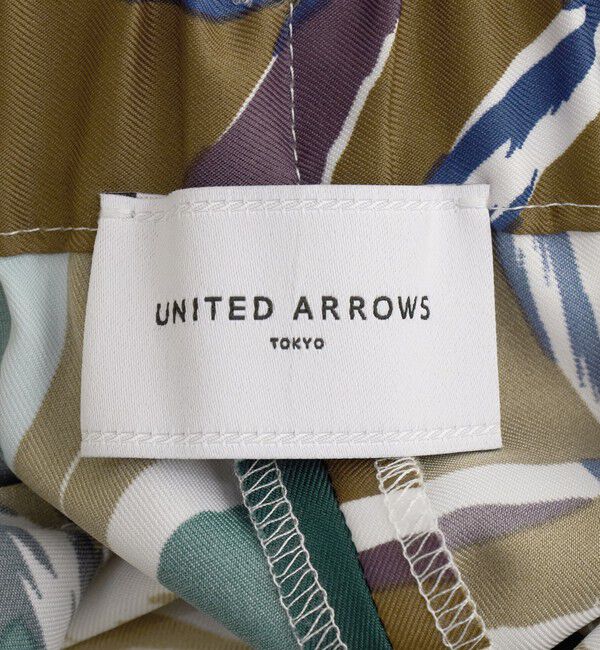 UNITED ARROWS「リーフ プリント カーゴパンツ」|カーゴ|