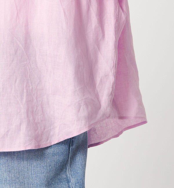 UNITED ARROWS green label relaxing「［size SHORTあり］リネンバランスシャツ」|シャツ・ブラウス|