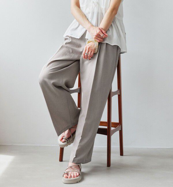 UNITED ARROWS green label relaxing「ドライクロス ニーハイワイド マシンウォッシャブル ストレッチ 吸水速乾 通気性」|その他|