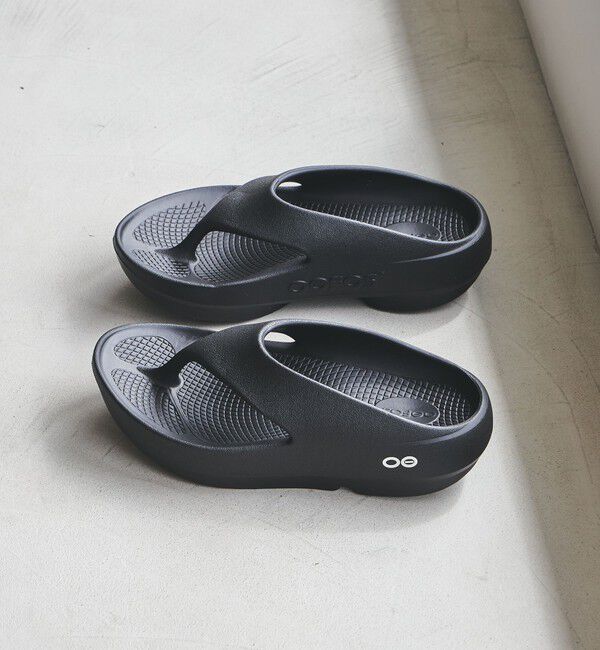 UNITED ARROWS green label relaxing「＜OOFOS＞OORIGINAL PLUS サンダル」|サンダル|BLACK