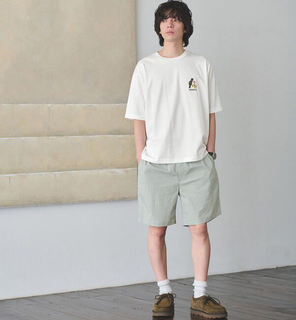 UNITED ARROWS green label relaxing「DEYROLLE GLR プリント クルーネック 半袖 Tシャツ」|Tシャツ・カットソー|