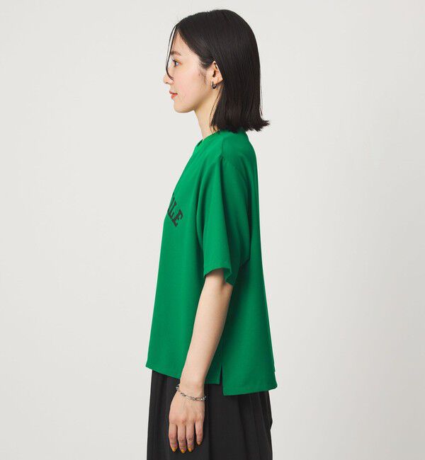 UNITED ARROWS green label relaxing「【WEB限定】＜at ease＞ジョーゼット プリント カットソー  吸水速乾」|Tシャツ・カットソー|