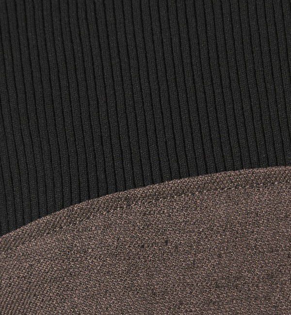 UNITED ARROWS green label relaxing「ネップツイル ドッキング プルオーバー ウォッシャブル」|シャツ・ブラウス|