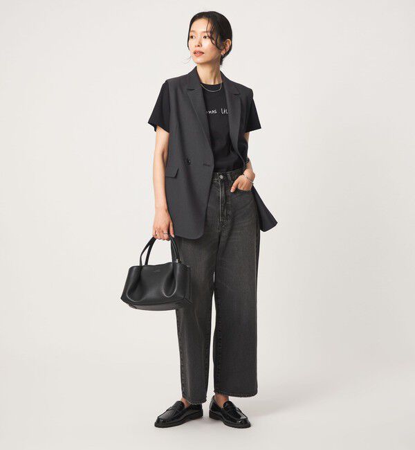 UNITED ARROWS green label relaxing「ツイードライク ジレ マシンウォッシャブル 帯電防止 」|ベスト・ジレ|