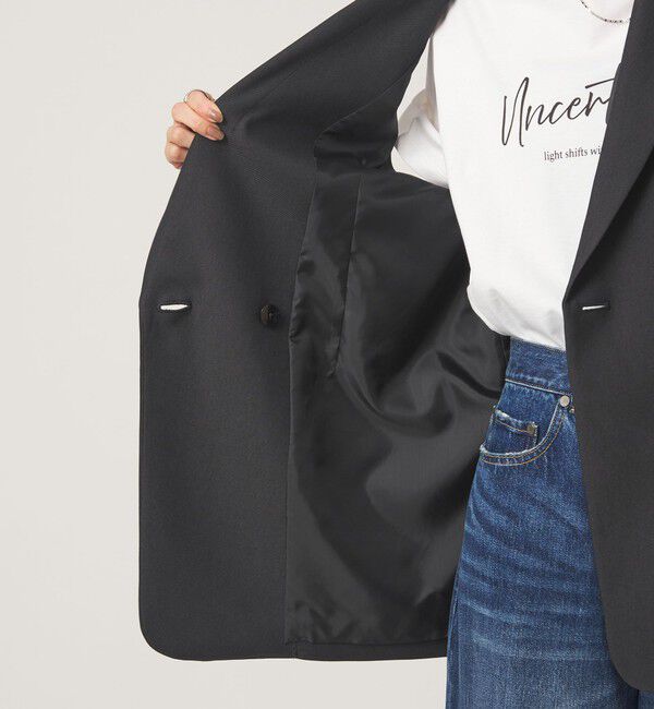 UNITED ARROWS green label relaxing「ツイードライク ジレ マシンウォッシャブル 帯電防止 」|ベスト・ジレ|