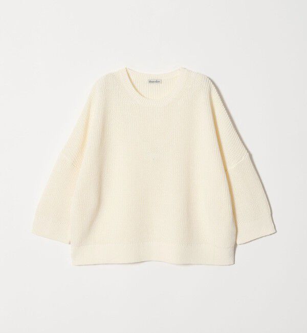 STEVEN ALAN「＜Steven Alan＞コットン リブ プルオーバー ニット」|ニット・セーター|