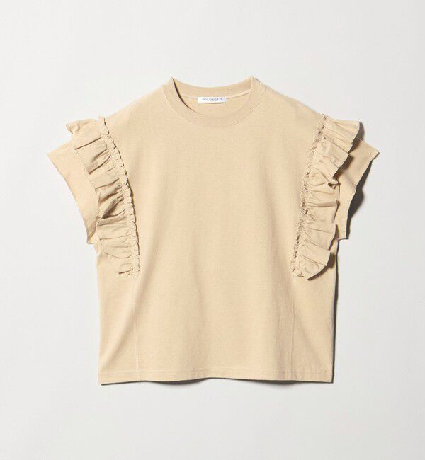 BEAUTY&YOUTH UNITED ARROWS「コットンフリル ショートスリーブ カットソー」|Tシャツ・カットソー|