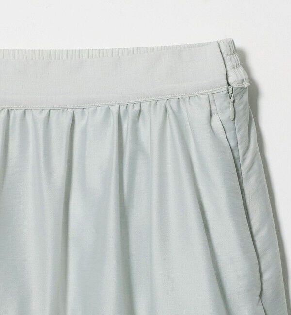 UNITED ARROWS green label relaxing「シアー ラウンド キリカエ ギャザー スカート」|フレア|