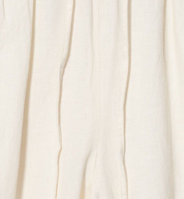 UNITED ARROWS green label relaxing「BREEZE LINEN ブリーズリネン ワイド パンツ 3 オフホワイト」|その他|