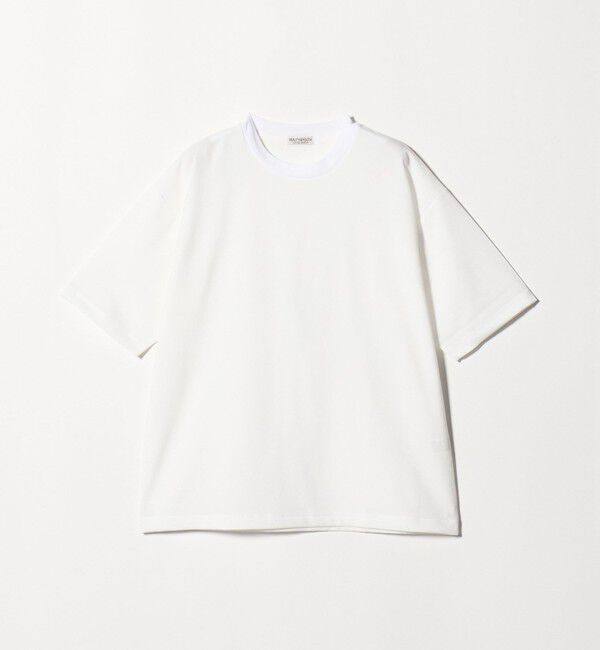 BEAUTY&YOUTH UNITED ARROWS「フラックス ライク アジャスト クルーネック Tシャツ 吸水速乾 ストレッチ 通気性」|Tシャツ・カットソー|
