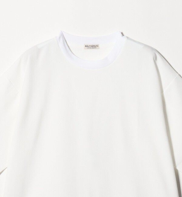 BEAUTY&YOUTH UNITED ARROWS「フラックス ライク アジャスト クルーネック Tシャツ 吸水速乾 ストレッチ 通気性」|Tシャツ・カットソー|