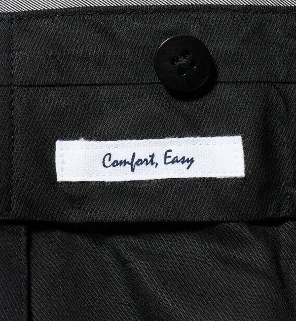 UNITED ARROWS「クールモーション ツイル サイドエクステンド ノープリーツ スラックス COMFORT EASY‐MODEL 接触冷感 吸水」|スラックス|