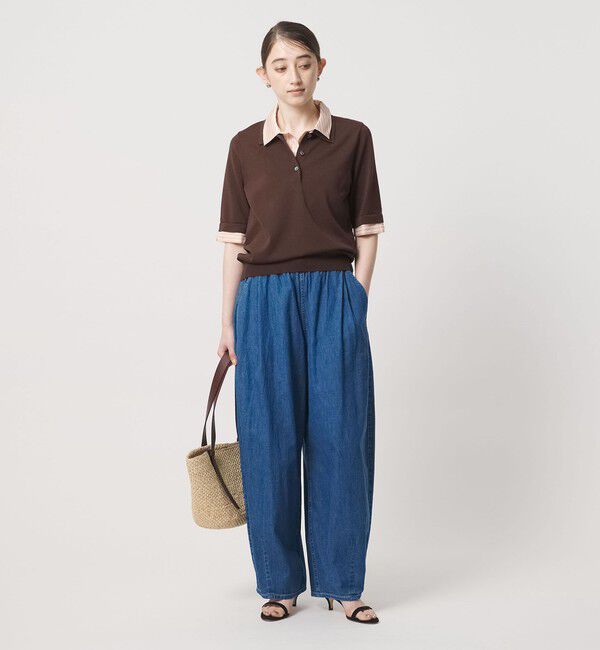 UNITED ARROWS「ポロコンビ 4WAY ニット ‐ウォッシャブル‐」|ニット・セーター|