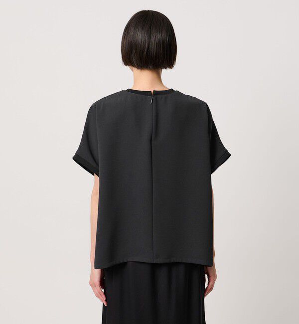 UNITED ARROWS「COMFY ドルマン ショートスリーブ ブラウス ‐防汚 UVカット ウォッシャブル‐」|シャツ・ブラウス|