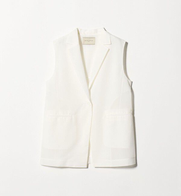 UNITED ARROWS「シアー ミドル ベスト ‐ウォッシャブル‐」|ベスト・ジレ|