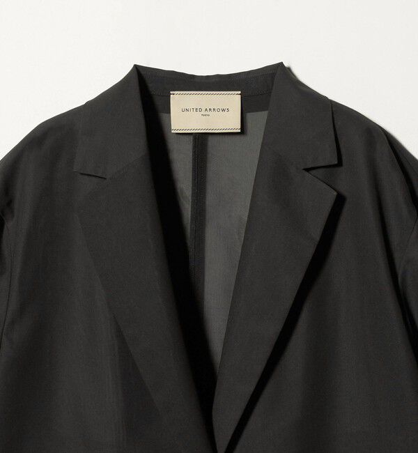 UNITED ARROWS「シアー ショート ジャケット ‐ウォッシャブル‐」|テーラードジャケット|