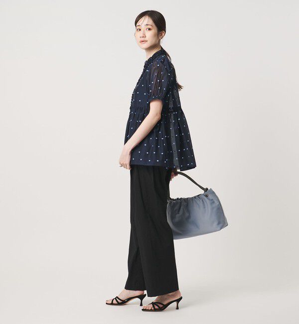 UNITED ARROWS「2トーン ドット ジャガード シャツ」|シャツ・ブラウス|
