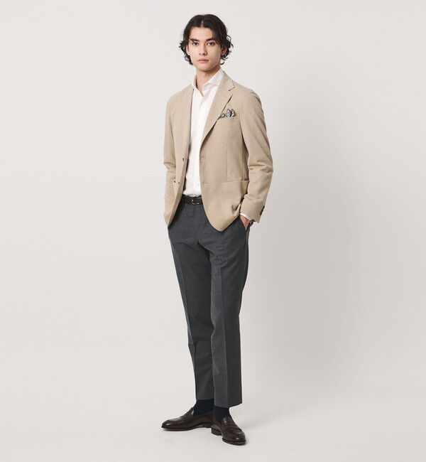 UNITED ARROWS「イージーケア AG パナマ カッタウェイカラー シャツ 抗菌防臭 通気性」|シャツ・ブラウス|