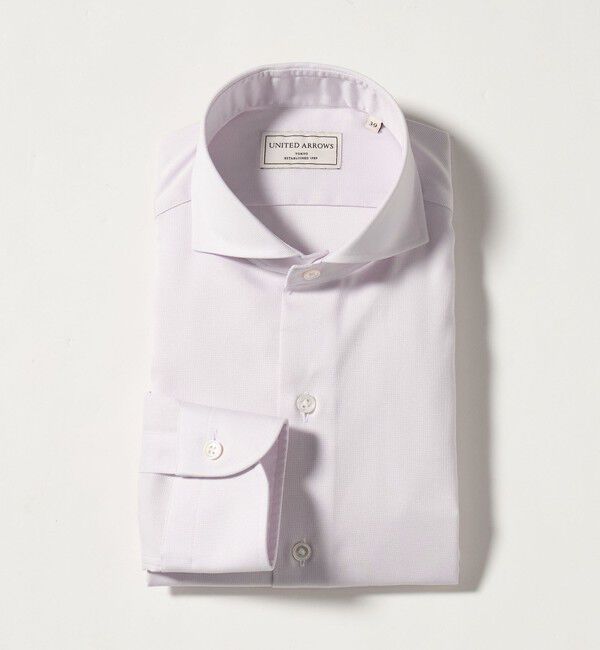 UNITED ARROWS「イージーケア AG パナマ カッタウェイカラー シャツ 抗菌防臭 通気性」|シャツ・ブラウス|