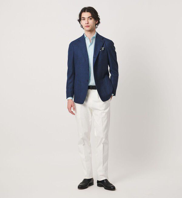 UNITED ARROWS「イージーケア AG パナマ カッタウェイカラー シャツ 抗菌防臭 通気性」|シャツ・ブラウス|